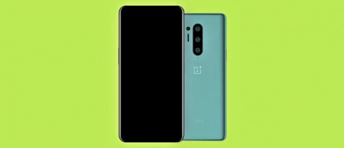OnePlus 8 pro shows triple camera setup and AMOLED Display.