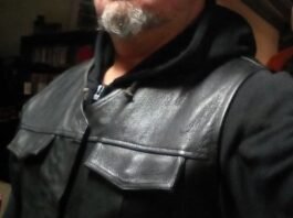 Why is a Leather Vest Called A Cut? leather biker vest